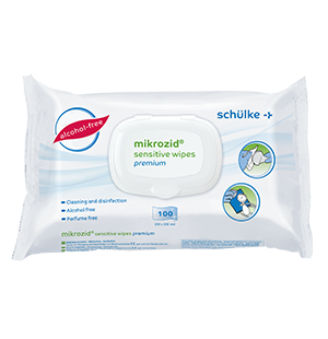 mikrozid® sensitive wipes premium, Spenderbeutel à 100 Tücher